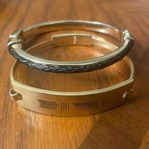 Two bracelets (made well, banana republic)